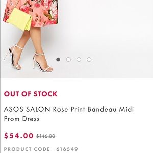 ISO ASOS 616549 rose dress